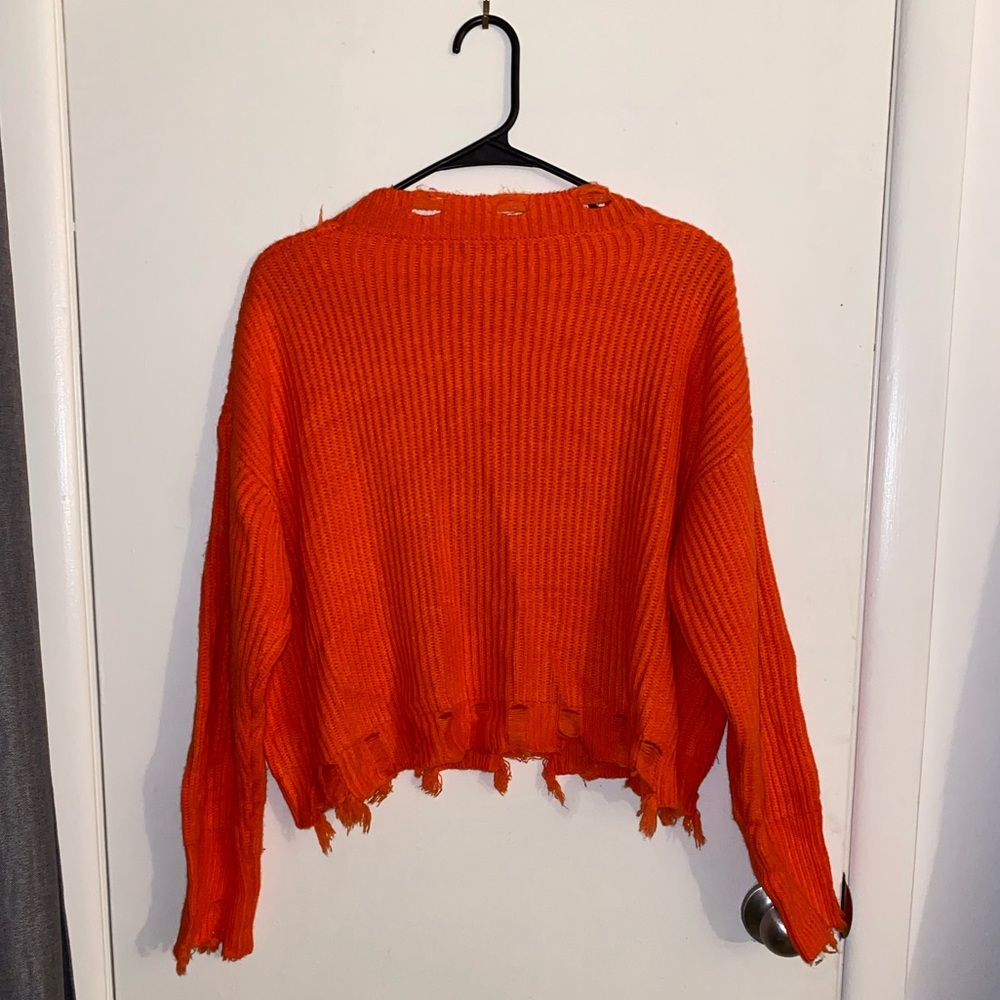 Cropped sweater